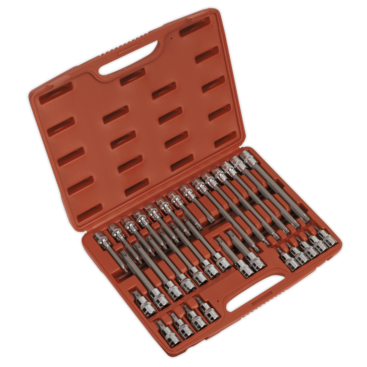 Premier AK2194 32pc 1/2"Sq Drive TRX - Star* Socket Bit Set - AK2194 - Sealey Tools UK - Trade Counter Direct