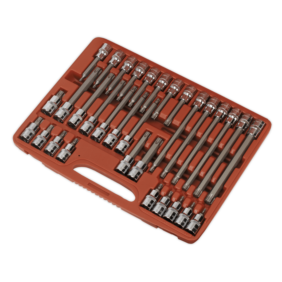 Premier AK2194 32pc 1/2"Sq Drive TRX - Star* Socket Bit Set - AK2194 - Sealey Tools UK - Trade Counter Direct