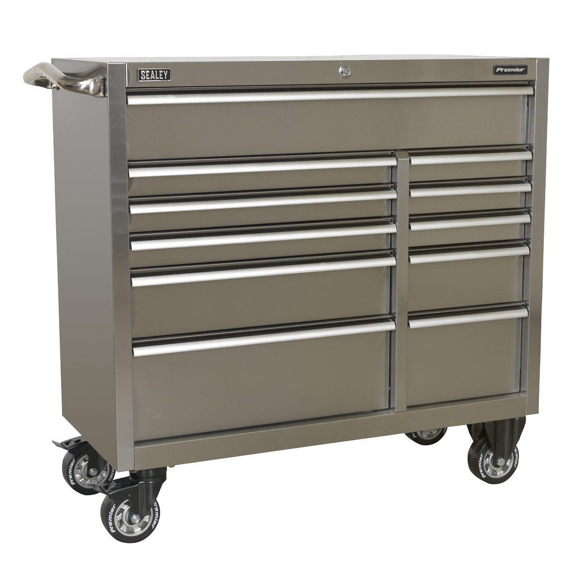 Sealey PTB105511SS Rollcab 11 Drawer 1055mm Stainless Steel Heavy-Duty