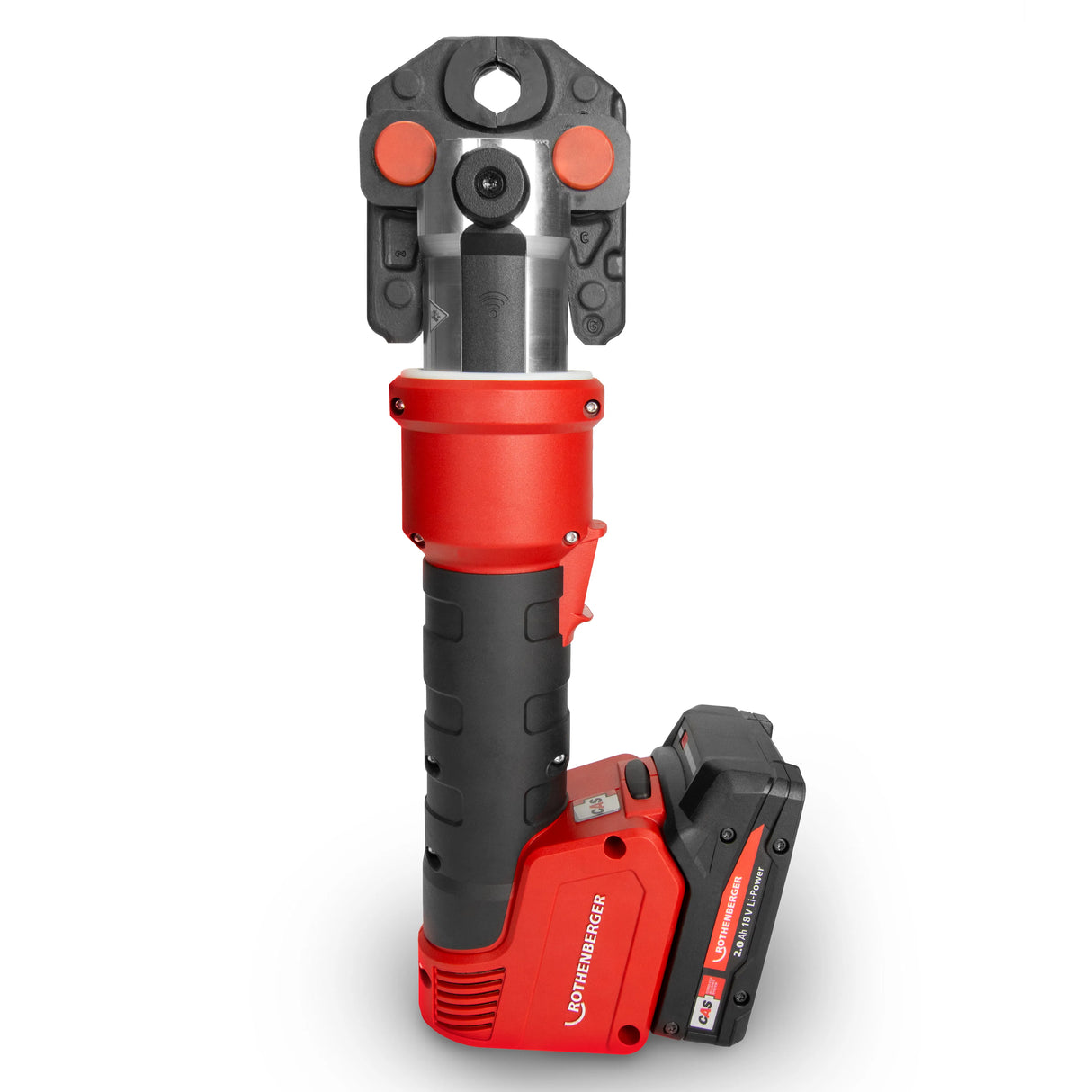 Rothenberger ROMAX NANO Hybrid Press Machine Kit + M15-28mm iJaws (32kN)