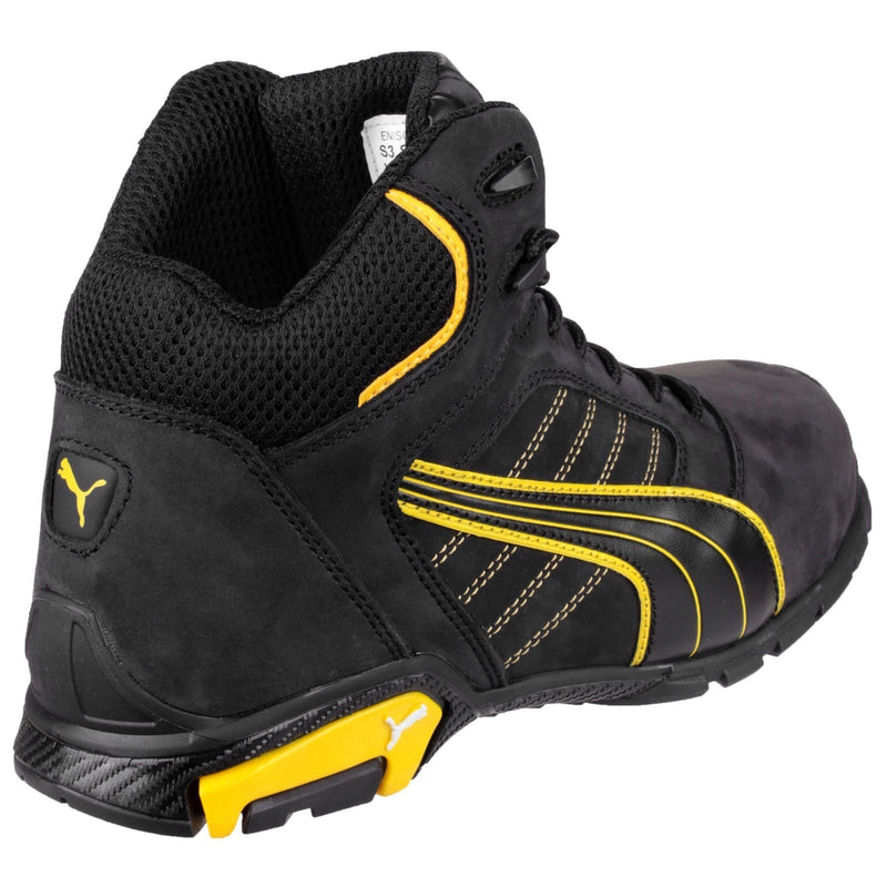 Puma Safety Amsterdam Mid Safety Boot - Black (632240) - 23090-37915-06 - Puma Safety - Trade Counter Direct