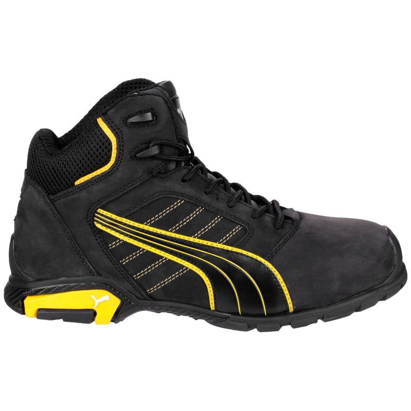 Puma Safety Amsterdam Mid Safety Boot - Black (632240) - 23090-37915-06 - Puma Safety - Trade Counter Direct