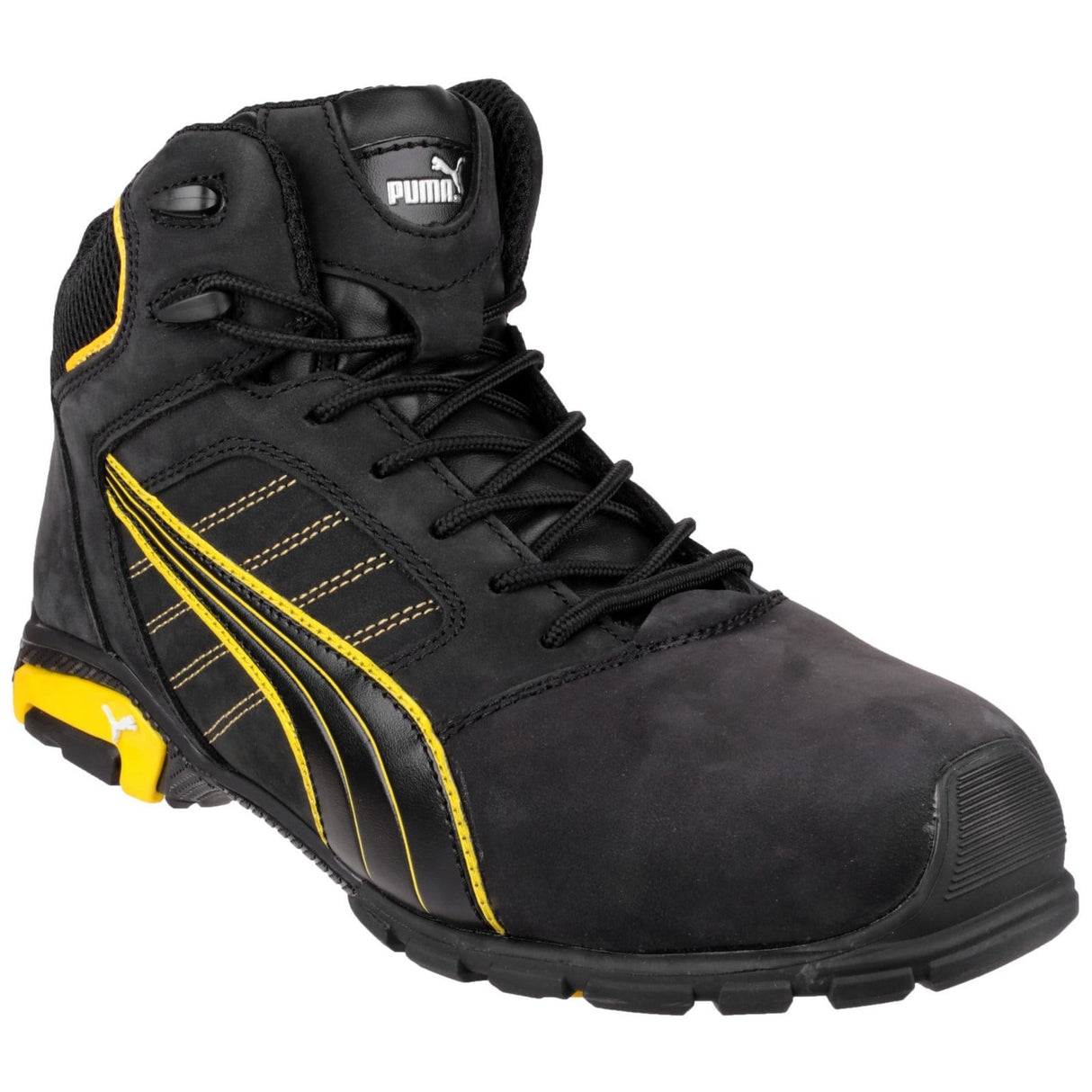 Puma Safety Amsterdam Mid Safety Boot - Black (632240) - 23090-37915-06 - Puma Safety - Trade Counter Direct