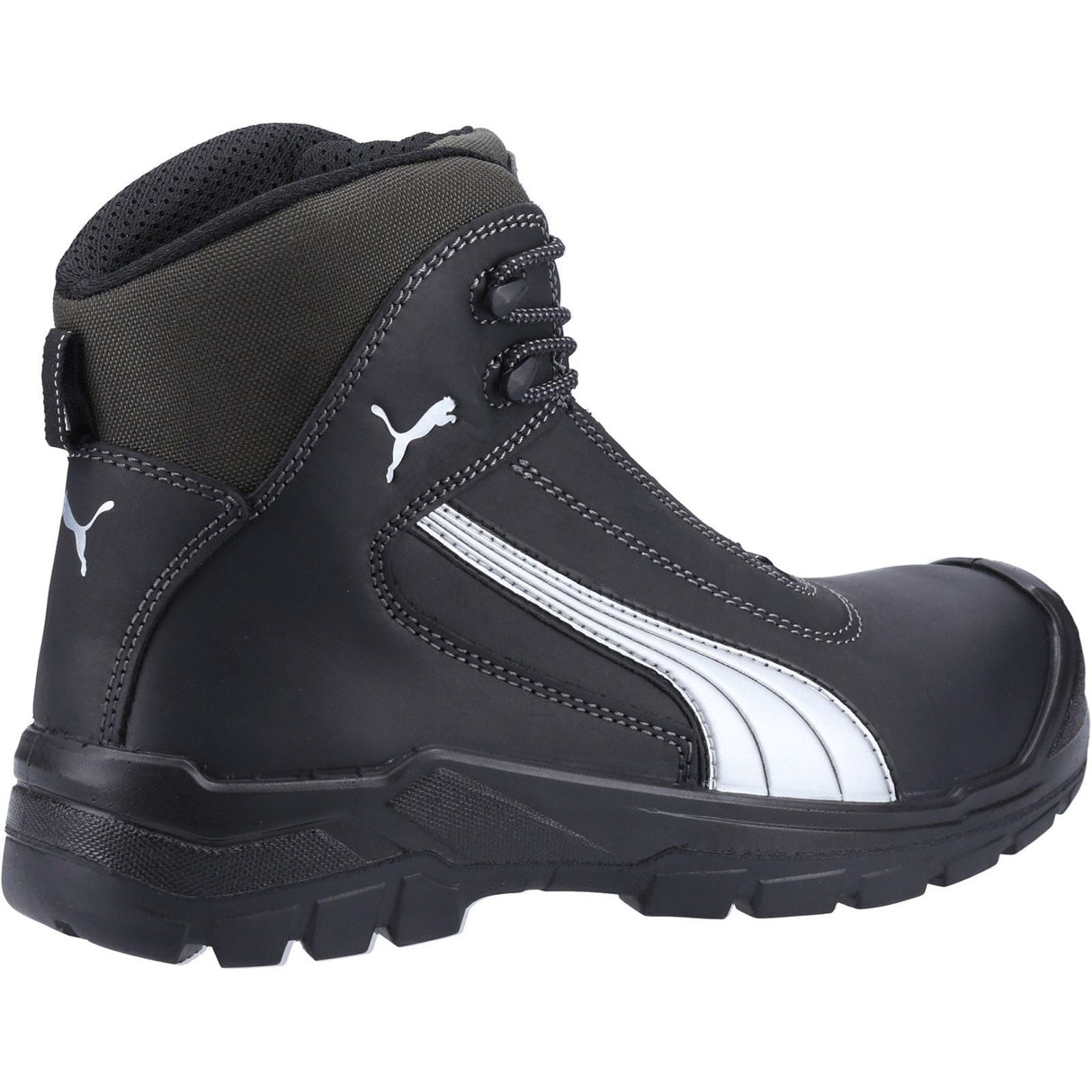 Puma Safety Cascades Mid S3 Safety Boot - Black (630210) - 23083-37905-06 - Puma Safety - Trade Counter Direct