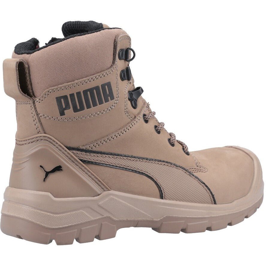 Puma Safety Conquest Safety Boot - Stone (31852 - 54516) - 31852-54516-07 - Puma Safety - Trade Counter Direct