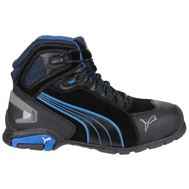 Puma Safety Rio Mid Lace - up Safety Boot - Black (632250) - 23091-37916-06 - Puma Safety - Trade Counter Direct