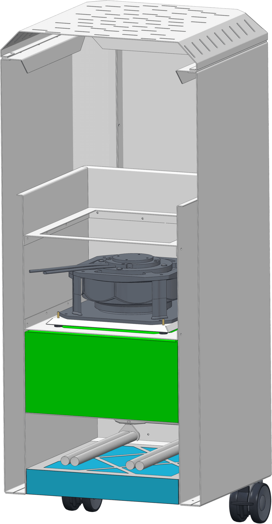 PUREAIR R150 - Commercial Air Purification Unit - 99.43% Reduction of airborne viruses - PUREAIR-CARBON - Select Products - SPI - Trade Counter Direct