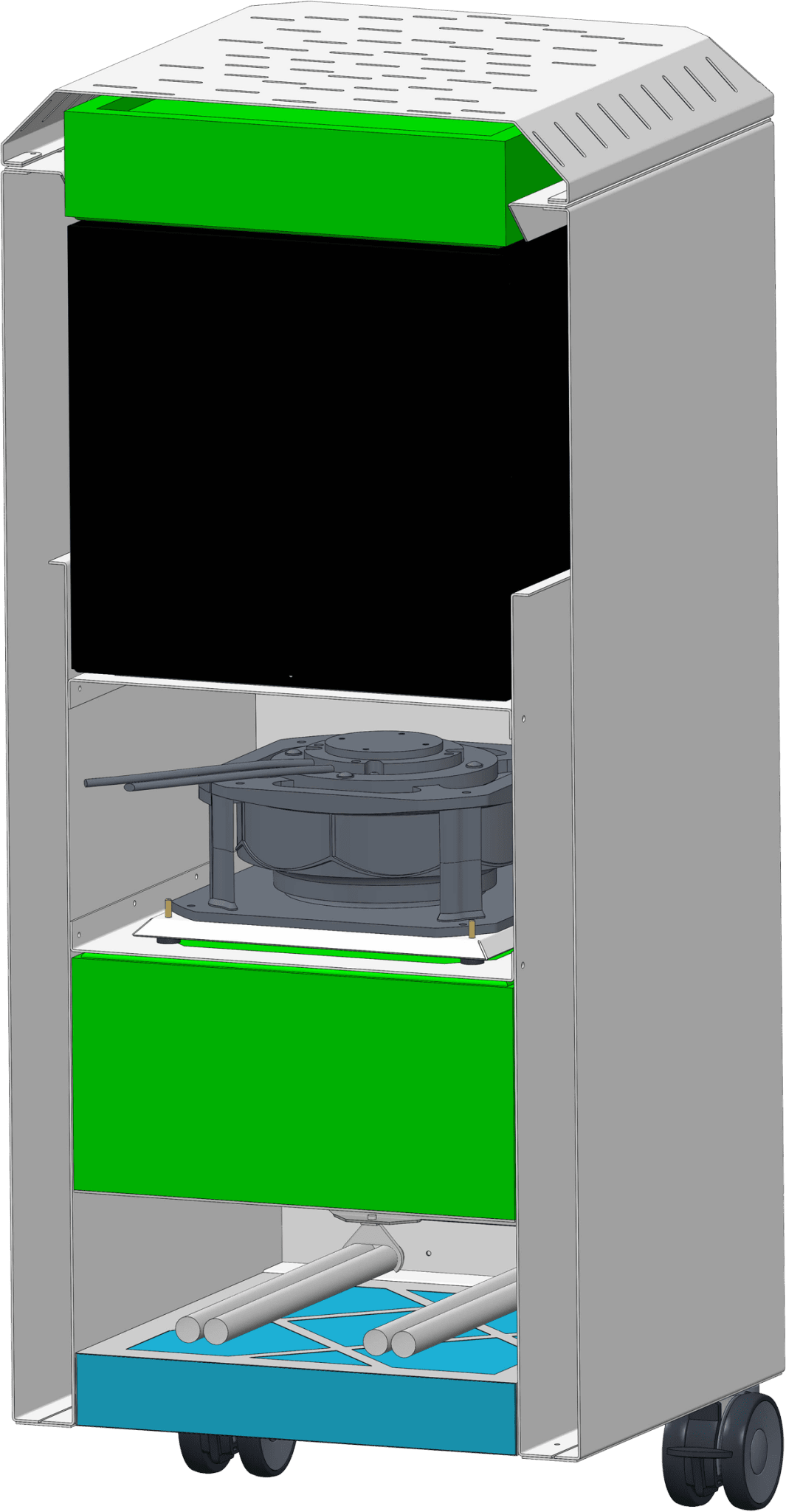PUREAIR R150 - Commercial Air Purification Unit - 99.43% Reduction of airborne viruses - PUREAIR-CARBON - Select Products - SPI - Trade Counter Direct