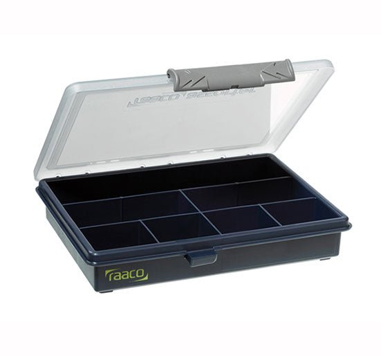 Raaco A6 Profi Assorter Service Box 7 Fixed Compartments - Parts Organiser - RAA136136 - Raaco - Trade Counter Direct
