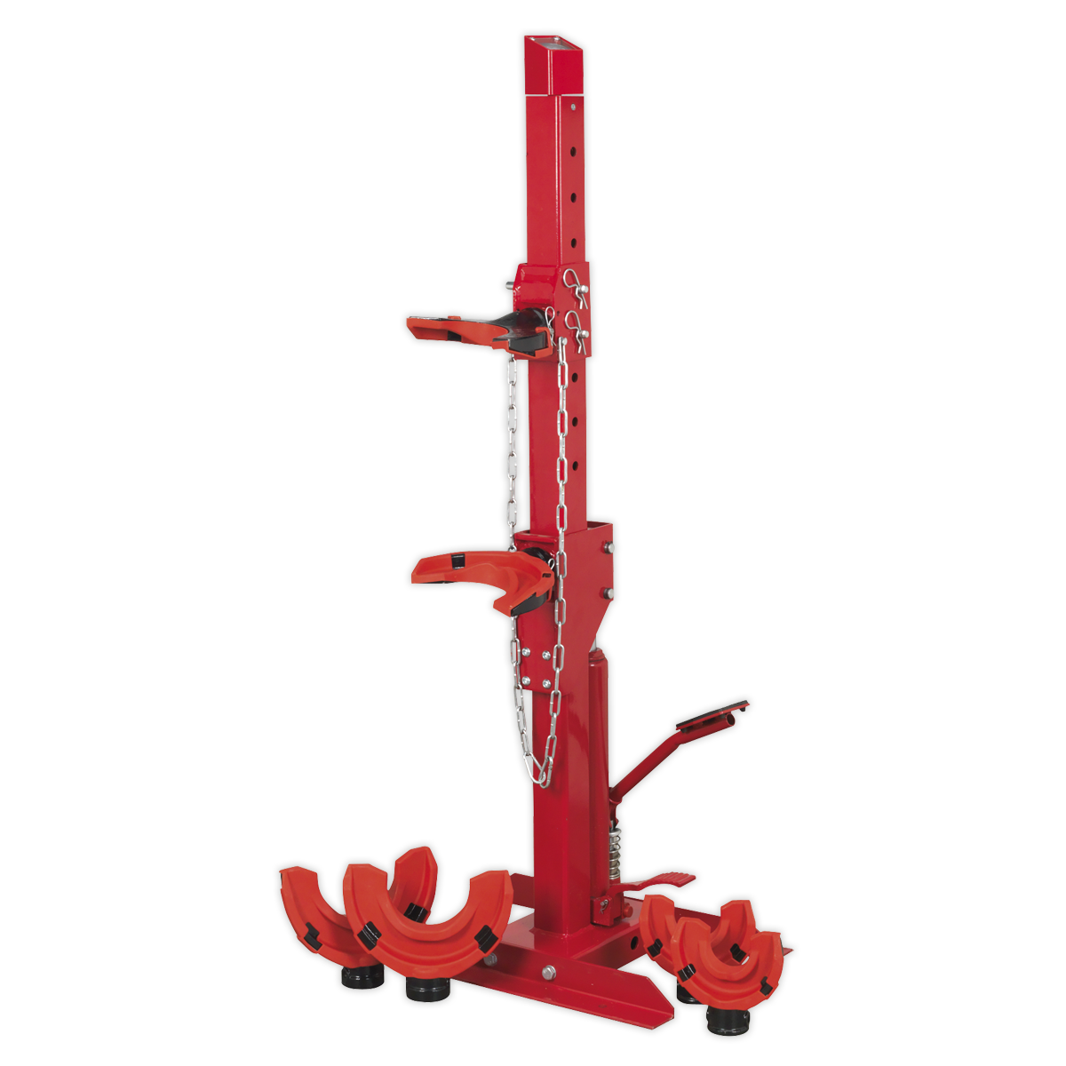 Sealey RE2311 Coil Spring Compressing Station with Gauge Hydraulic 2000kg Capacity