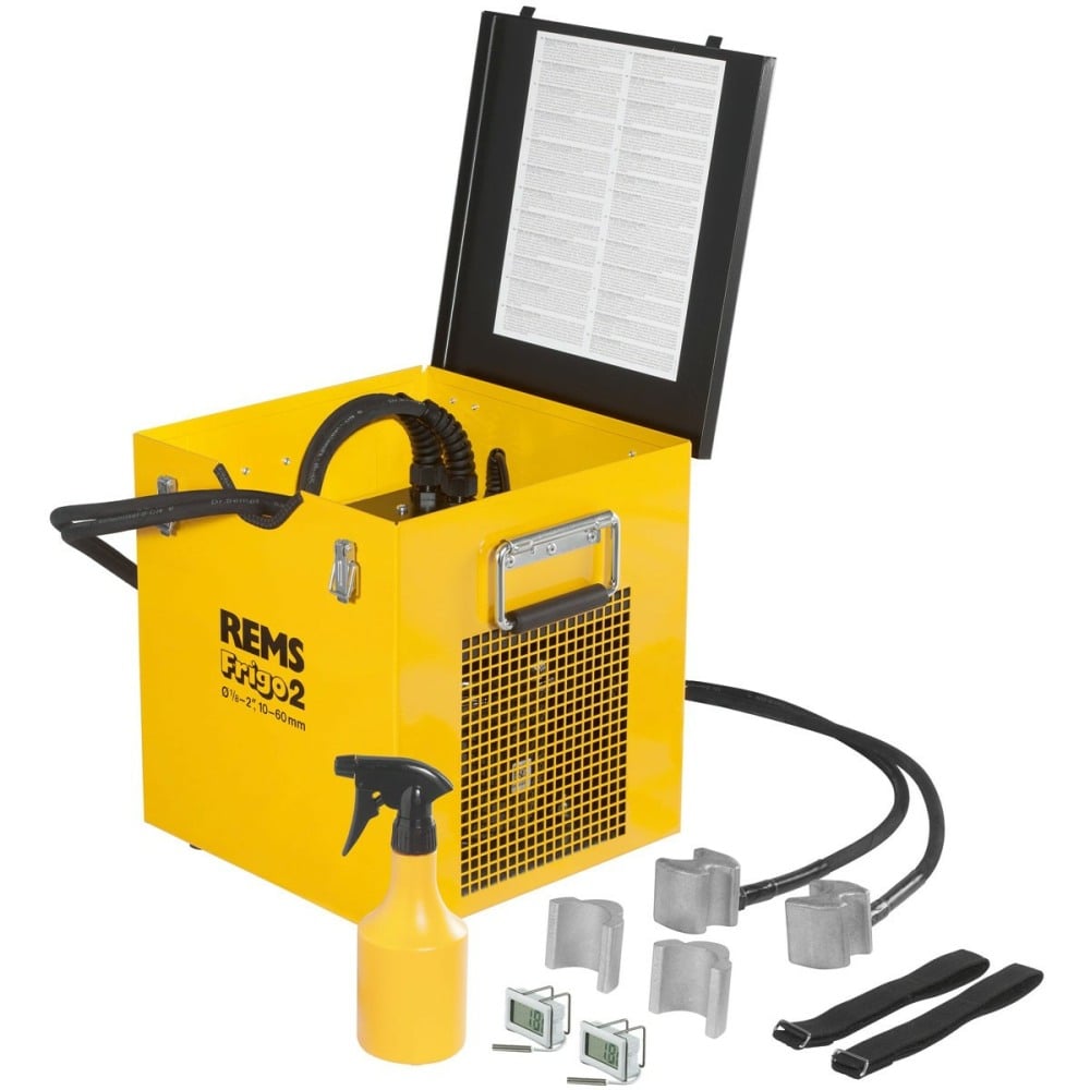 Rems Frigo 2 Pipe Freezing Kit - 15 to 42mm pipes - 131012R110G - REMS Tools - Trade Counter Direct