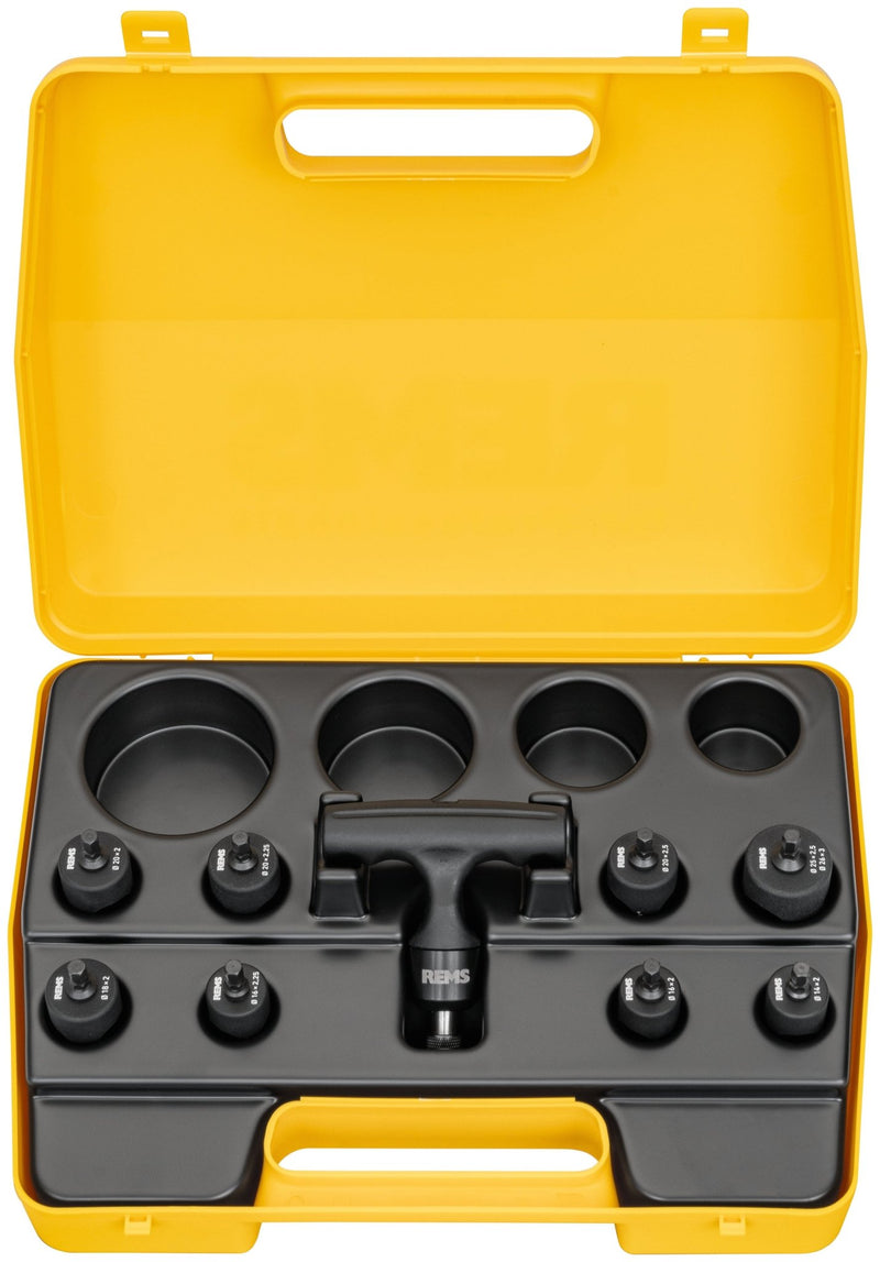 REMS KaliGratE Set Allround 26 from Ø 14x2-26x3mm – 114001 - 114001R - REMS Tools - Trade Counter Direct