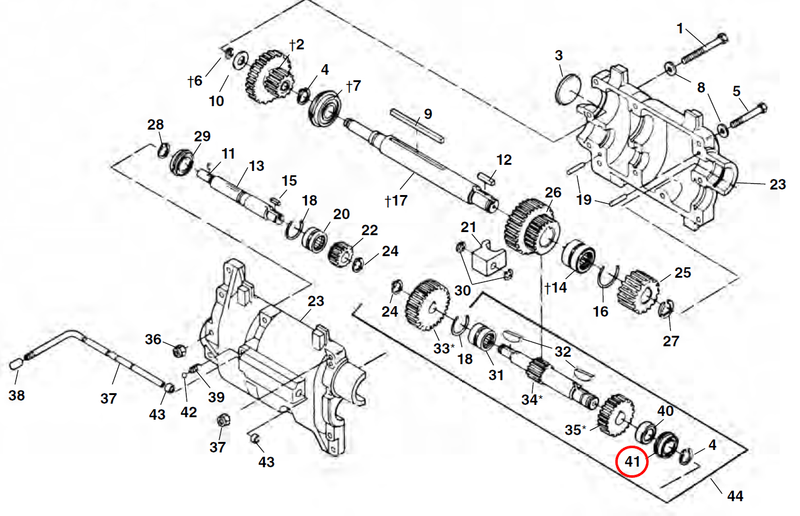 RIDGID 26407 – Gearbox Constant Speed Bearing - 26407 - 26407 - Ridgid Tools - Trade Counter Direct