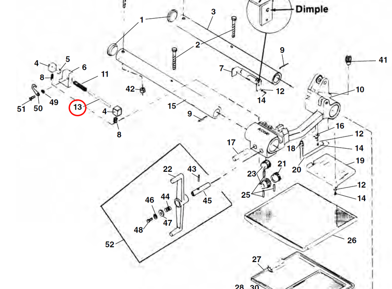 RIDGID 26577 – Carriage Guide Bar - 26577 - 26577 - Ridgid Tools - Trade Counter Direct