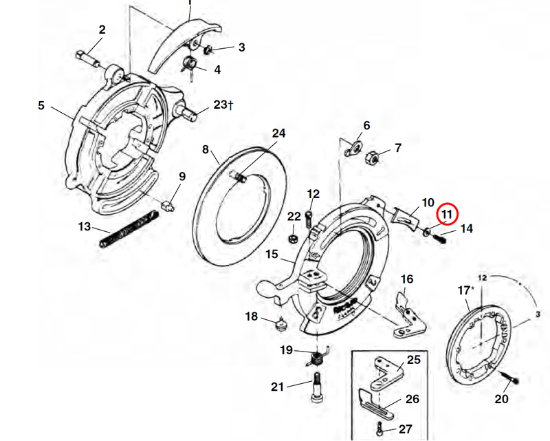 RIDGID 27097 – Washer for Lockout Plate - 27097 - 27097 - Ridgid Tools - Trade Counter Direct
