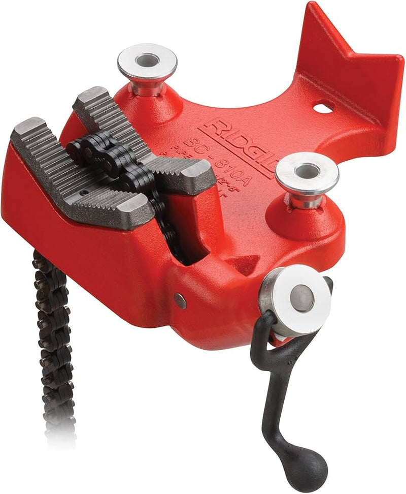 Ridgid 40215 Bc810A 1/2" - 8" Top Screw Bench Chain Vise - Vise, Bc810 Bench Chain - 40215 - Ridgid Tools - Trade Counter Direct