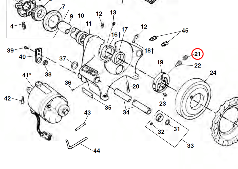 RIDGID 45300 – Drive Ring Screw (Pack of 5) - 45300R - 45300R - Ridgid Tools - Trade Counter Direct