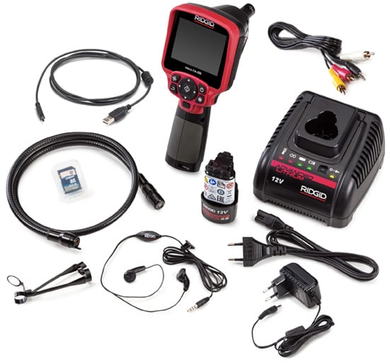 Ridgid 55903 CA - 350 SeeSnake Micro Inspection Camera - CA350 Inspection Camera - 55903 - Ridgid Tools - Trade Counter Direct