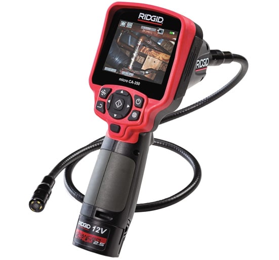 Ridgid 55903 CA - 350 SeeSnake Micro Inspection Camera - CA350 Inspection Camera - 55903 - Ridgid Tools - Trade Counter Direct