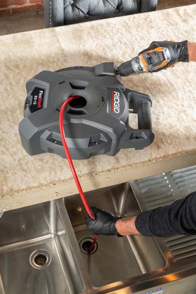 Ridgid FlexShaft K9 - 12 Drain Cleaning Machine - 76188 - 76188 - Ridgid Tools - Trade Counter Direct