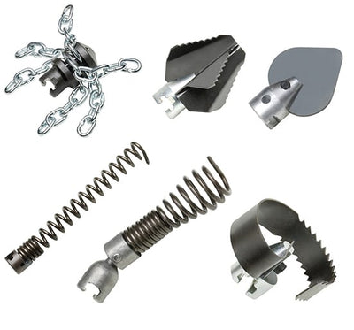 Ridgid K - 400 Drain Cleaning Machine Cable Attachments - Spiral Cutter 1,1/2" (40mm) - 63020 - Ridgid Tools - Trade Counter Direct