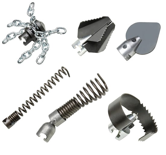 Ridgid K - 400 Drain Cleaning Machine Cable Attachments - Spiral Cutter 1,1/2" (40mm) - 63020 - Ridgid Tools - Trade Counter Direct