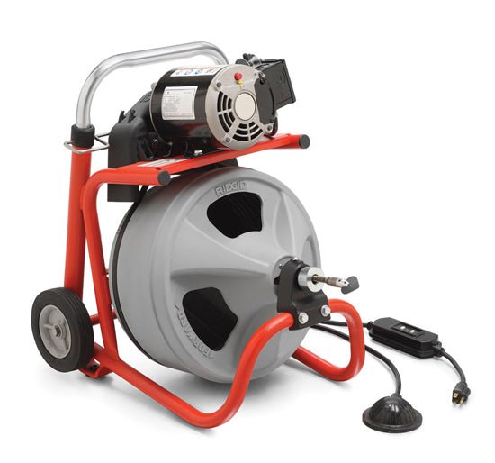 Ridgid K - 400 Drain Cleaning Machine upto 75mm - 28098 - K - 400 - 28098 - Ridgid Tools - Trade Counter Direct