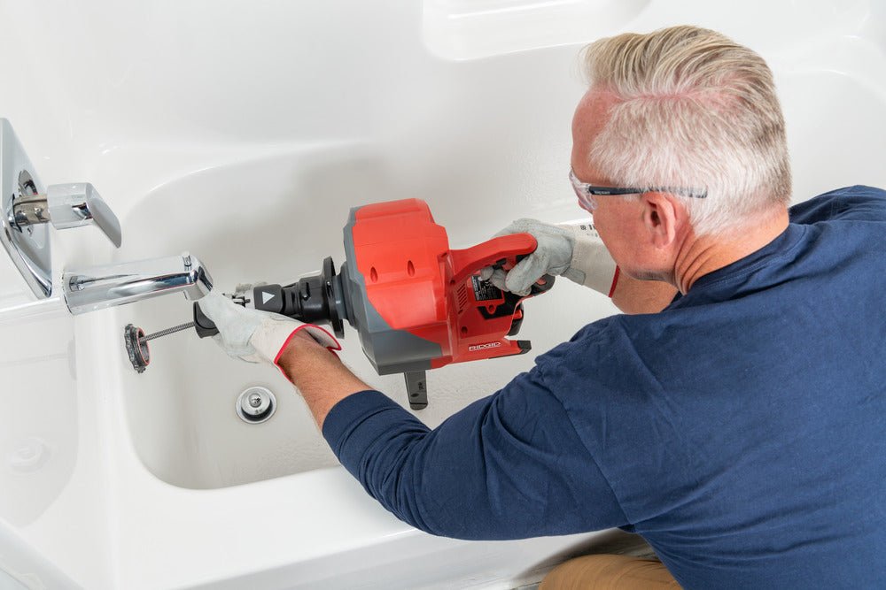 RIDGID K - 46 Cordless SinkSnake™ Drain Cleaning Machine (78088) - 78088 - Ridgid Tools - Trade Counter Direct