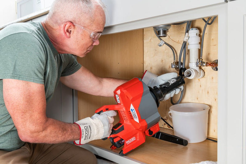 RIDGID K - 46 Cordless SinkSnake™ Drain Cleaning Machine (78088) - 78088 - Ridgid Tools - Trade Counter Direct