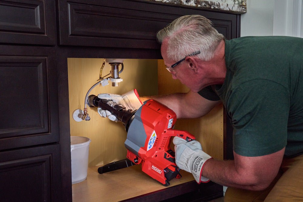 RIDGID K - 46 Cordless SinkSnake™ Drain Cleaning Machine (78088) - 78088 - Ridgid Tools - Trade Counter Direct