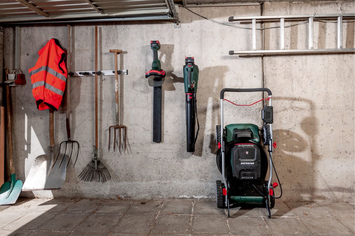 RM36 - 18LTXBL46 Twin 18V Brushless Lawn Mower Bare Unit - RM36-18LTXBL46 - Metabo Power Tools UK - Trade Counter Direct