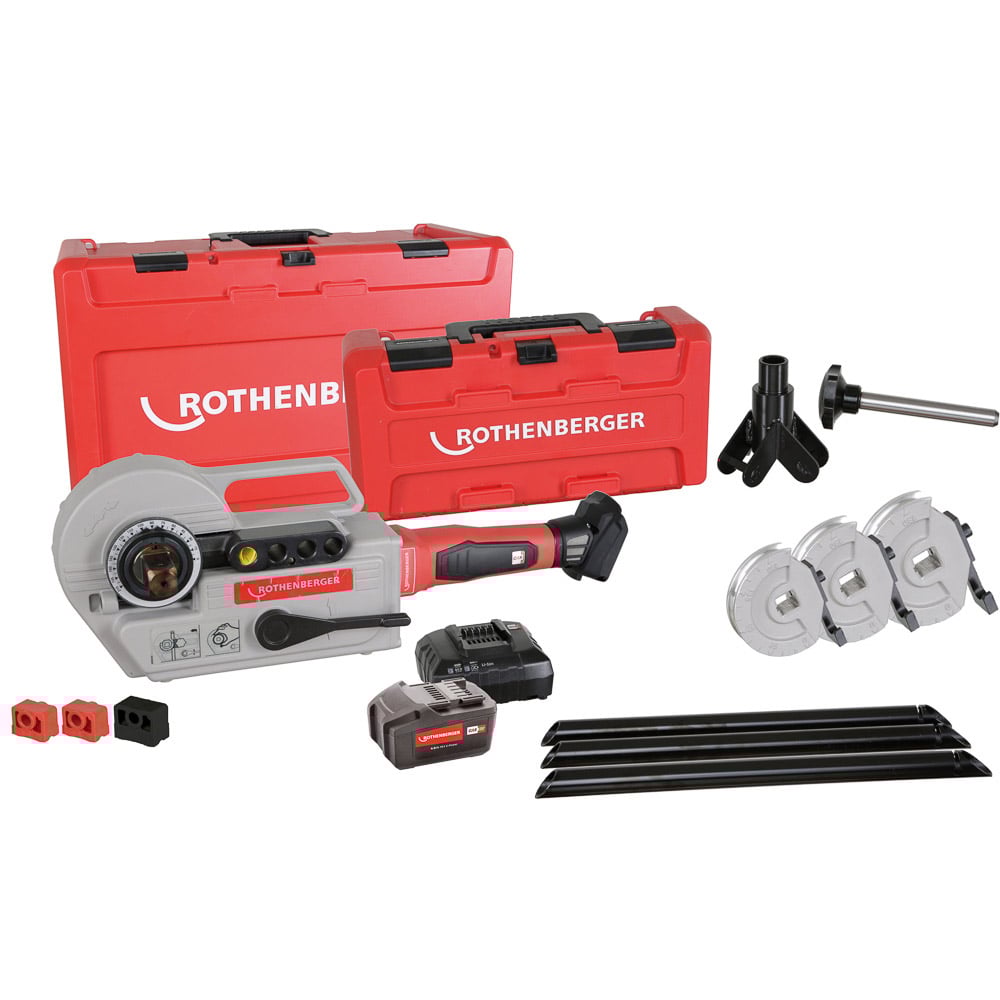 Rothenberger 1000003401 15-22-28mm Cordless Robend 4000 E - Kit