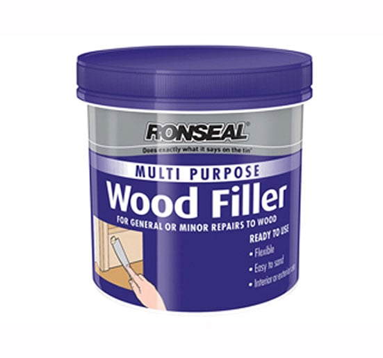 Ronseal Multi Purpose Wood Filler Tub - RSLMPWFD250G - Ronseal - Trade Counter Direct