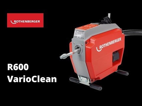 Rothenberger 1000003408 Cordless 18V R600 VarioClean - Kit with Battery and Spiral - 1000003408 - Rothenberger - Trade Counter Direct