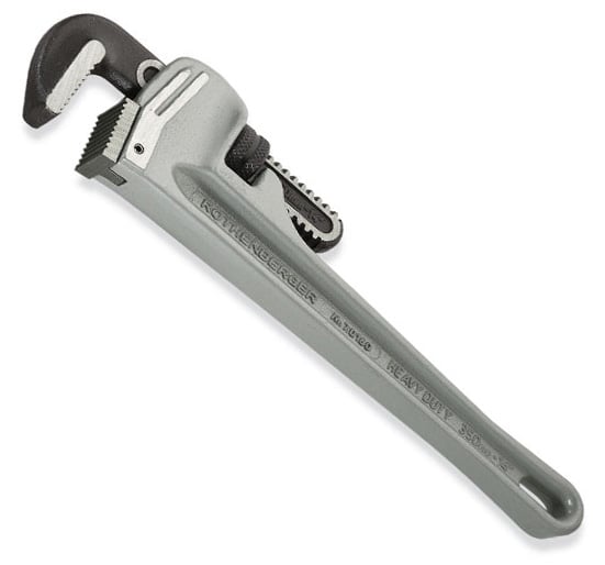 Rothenberger Aluminium Pipe Wrench 10 inch to 48 inch - 70159 - Rothenberger - Trade Counter Direct