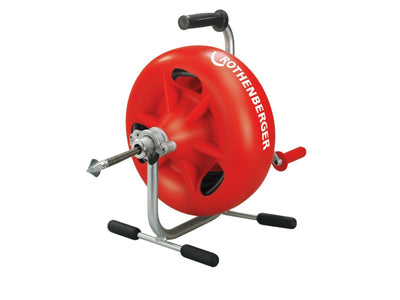 Rothenberger Manual Drain Cleaner with Spiral & Cleaning Head (type 3S) – 72003 - 72003 - Rothenberger - Trade Counter Direct