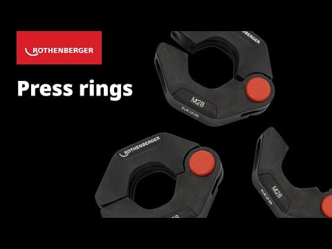 Rothenberger Press Rings - SV Profile - Size Options - 15, 22, 28 or 35mm - 1000003874 - Rothenberger - Trade Counter Direct
