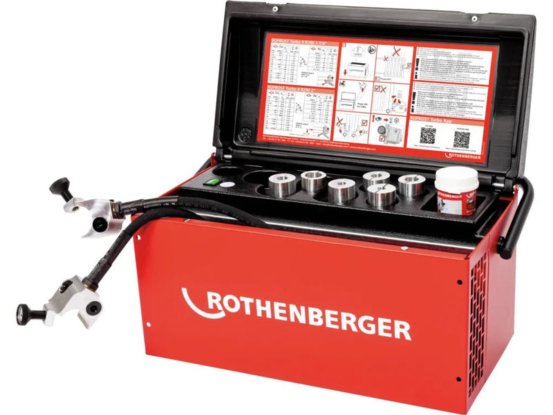 Rothenberger ROFROST II R290 Pipe Freezing Sets 230V - ROTH-1500004195 - Rothenberger - Trade Counter Direct