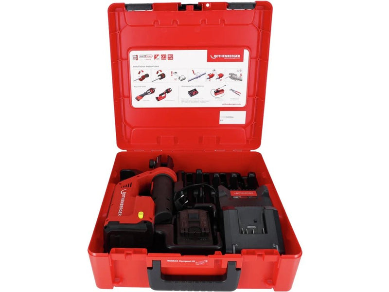 Rothenberger ROMAX COM3 Press Tool Sets - ROTH-1000004271 - Rothenberger - Trade Counter Direct