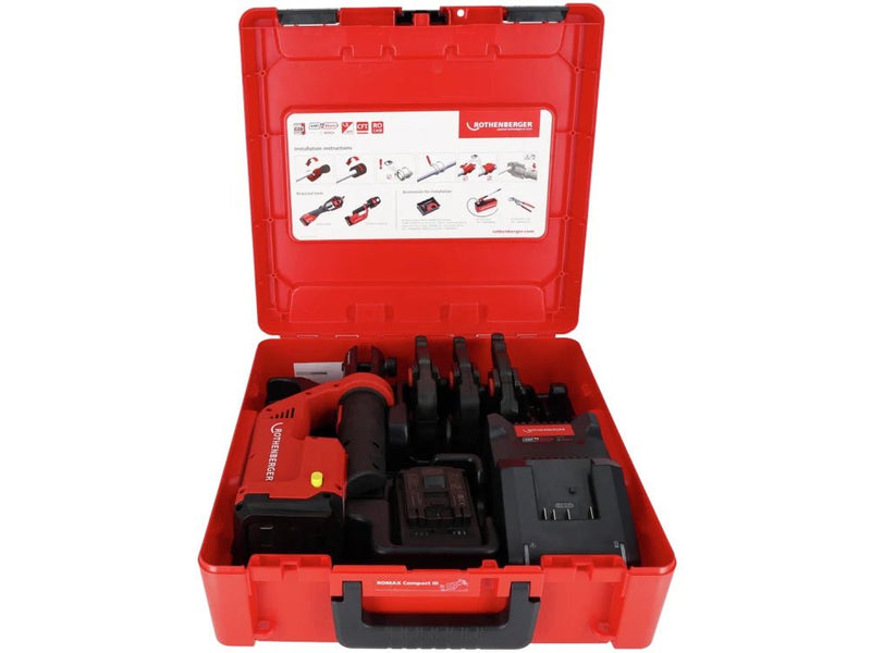 Rothenberger ROMAX COM3 Press Tool Sets - ROTH-1000004278 - Rothenberger - Trade Counter Direct