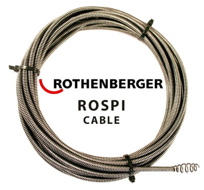 Rothenberger Rospi Drain Cleaning Cable - 72522 - Rothenberger - Trade Counter Direct