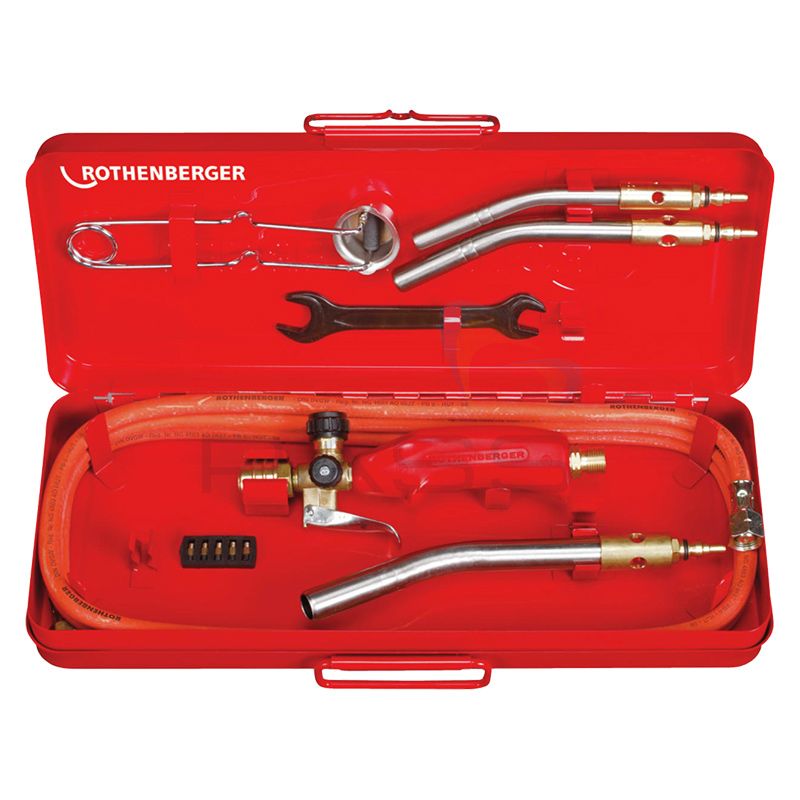 Rothenberger Turboprop Propane Industrial Blow Torch Set - Type - 31037 - Rothenberger - Trade Counter Direct