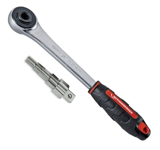 Rothenberger Uni-Spanner Stepped Key & Ratchet Set - Type