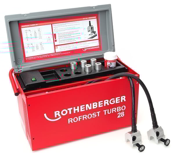 Rothenberger Rofrost Turbo 28 Eco Pipe Freezing Kit - 150003162 - 240V