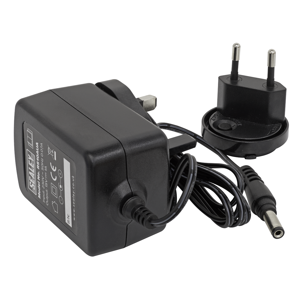 Sealey RS10AUA Universal Adaptor 1.0A 15V