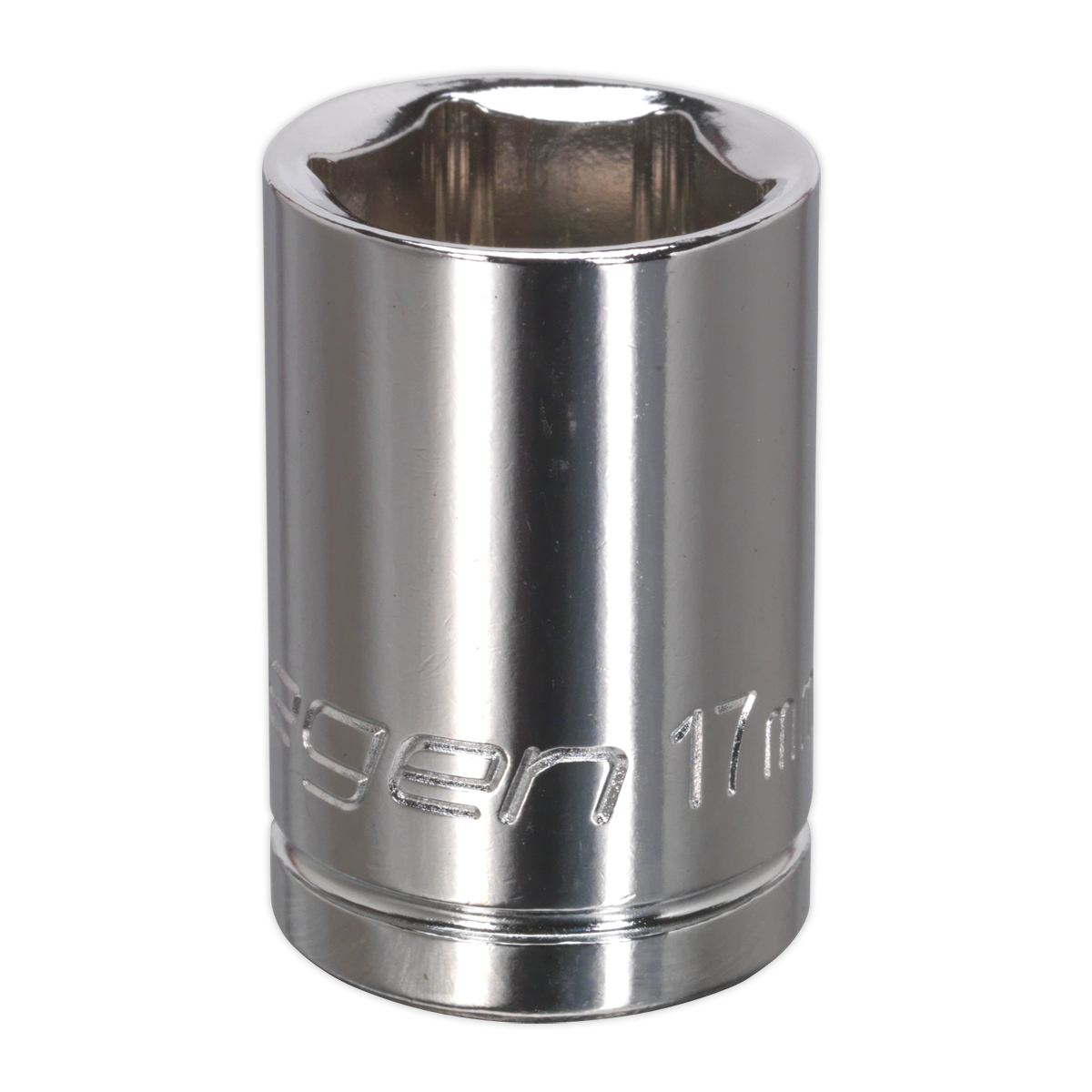 Sealey S0655 WallDrive® Socket 17mm 1/2"Sq Drive
