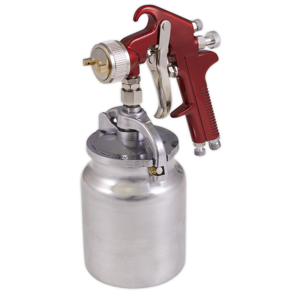 Sealey S720 Suction Feed Spray Gun 2mm Set-Up