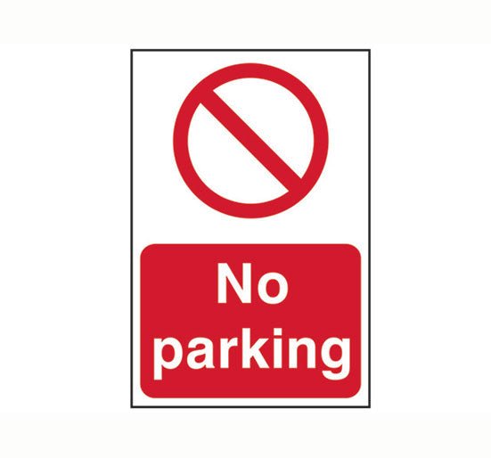 Scan No Parking - PVC 200 x 300mm - Single Unit - SCA0605 - Scan - Trade Counter Direct