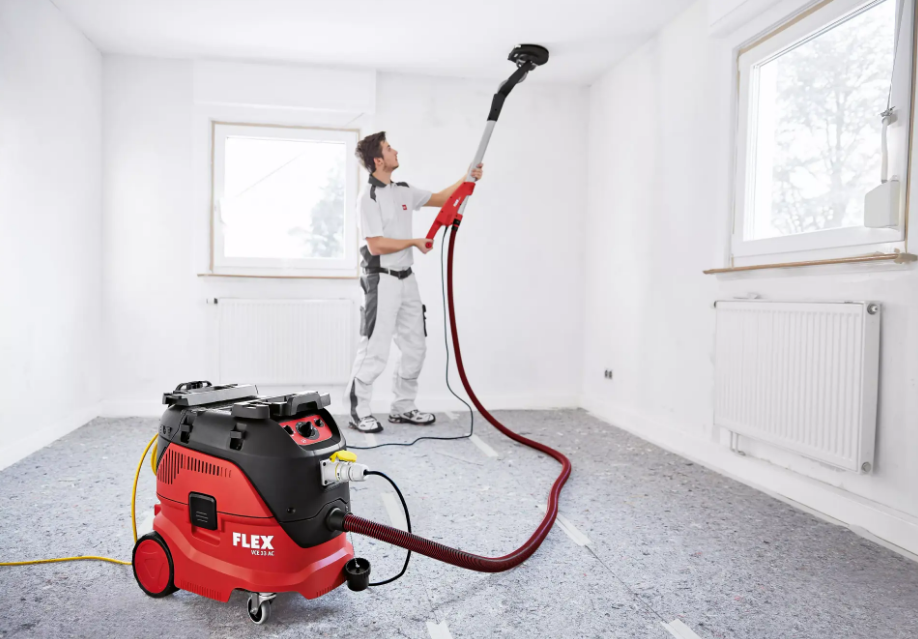 FLEX VCE 33 M AC 110V Safety Vacuum Cleaner – 30L, Auto Filter Cleaning, Class M - 110/BS-4h