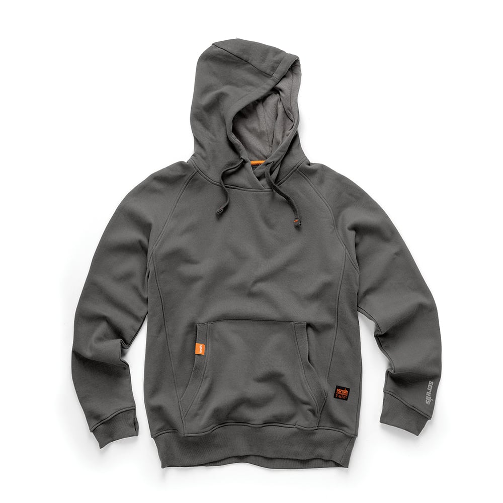Scruffs Eco Worker Hoodie Graphite - L - T55411 - TST55411 - Scruffs - Trade Counter Direct